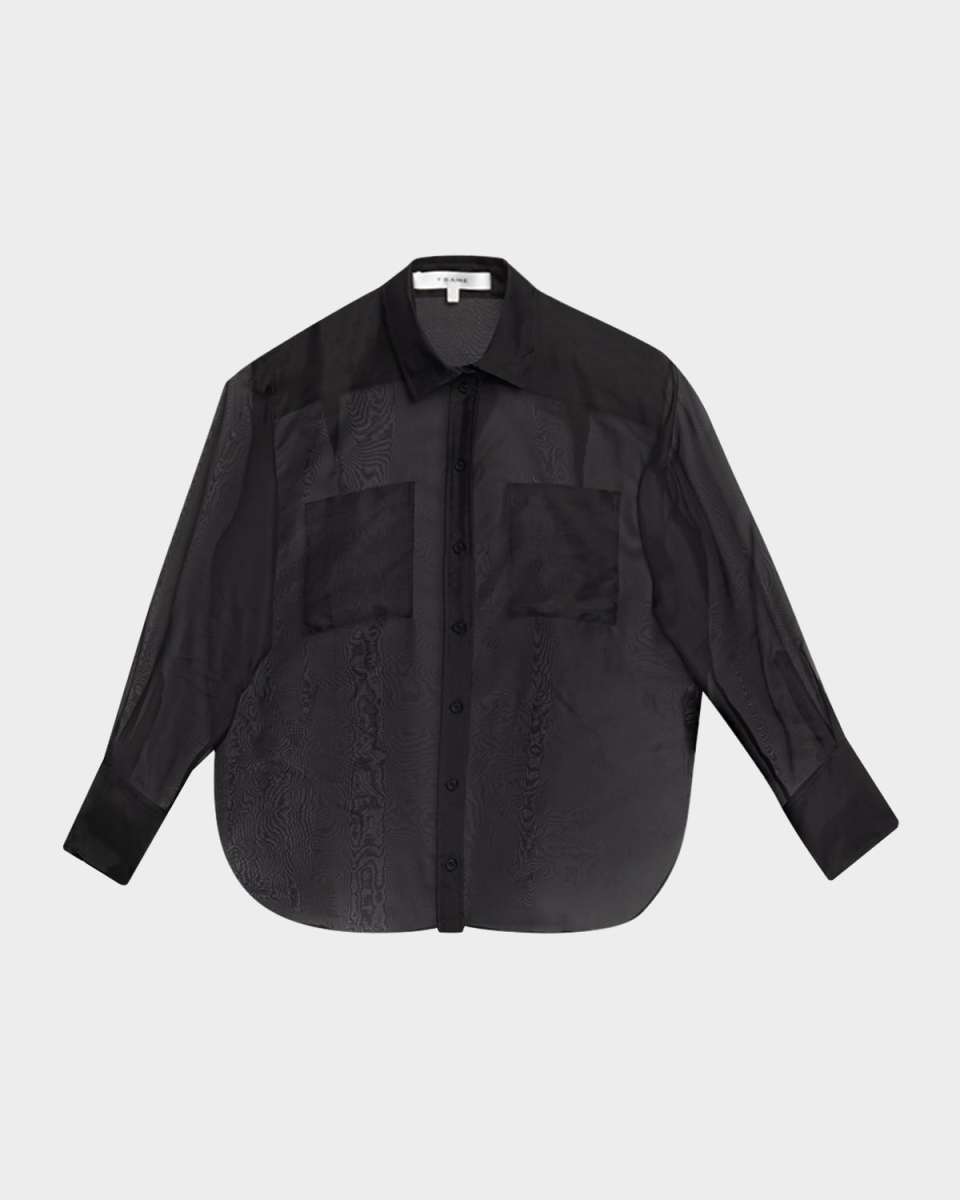 The Silk Organza Shirt